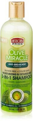 AFRICAN PRIDE OLIVE MIRACLE SHAMPOO 2-IN-1