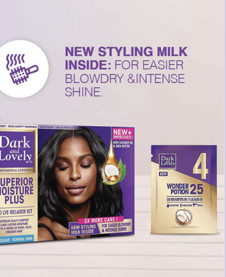DARK AND LOVELY SUPERIOS MOISTURE PLUS