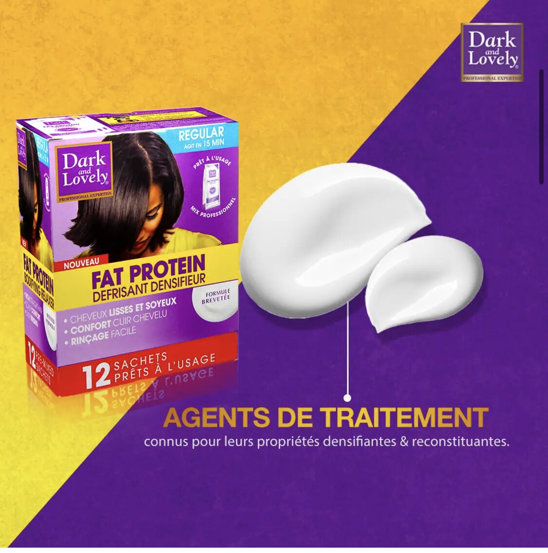 DARK AND LOVELY FAT PROTEIN DÉFRISANT 12IN1