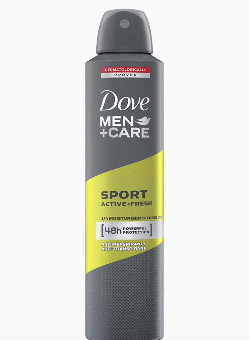 DOVE SPORT ACTIVE FRESH POUR HOMME 48H ANTI-TRANSPIRANT DEODORANT