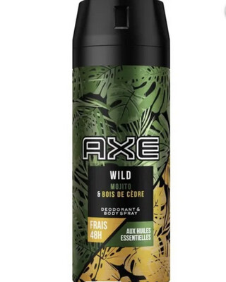 AXE WILD MOJITO BOIS DE CÈDRE DEODORANT