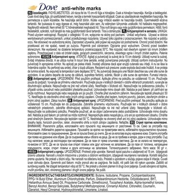 DOVE INVISIBLE DRY DEODORANT