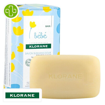 KLORANE SAVON DE BÈBÈ SURGRAS 250ML