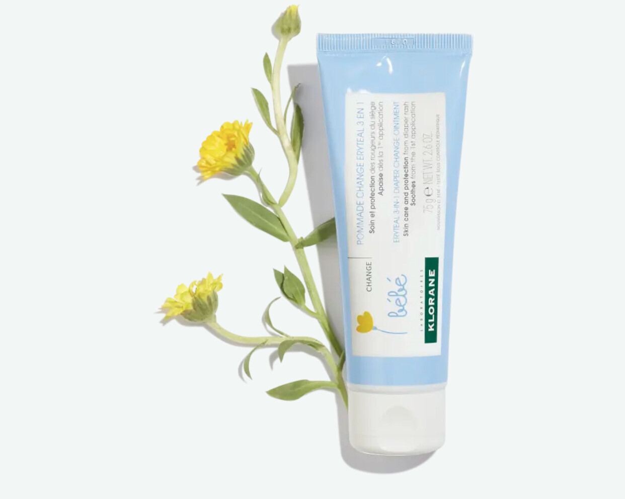 KLORANE BEBE POMMADES CHANGE ERYTEAL 3 AN 1
