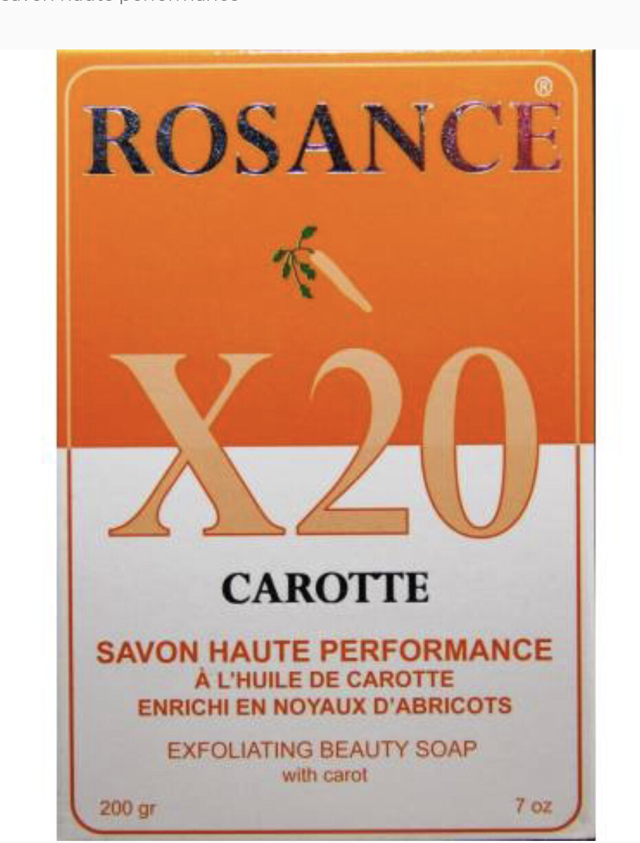 ROSANCE X20 CAROTTE AN SAVON