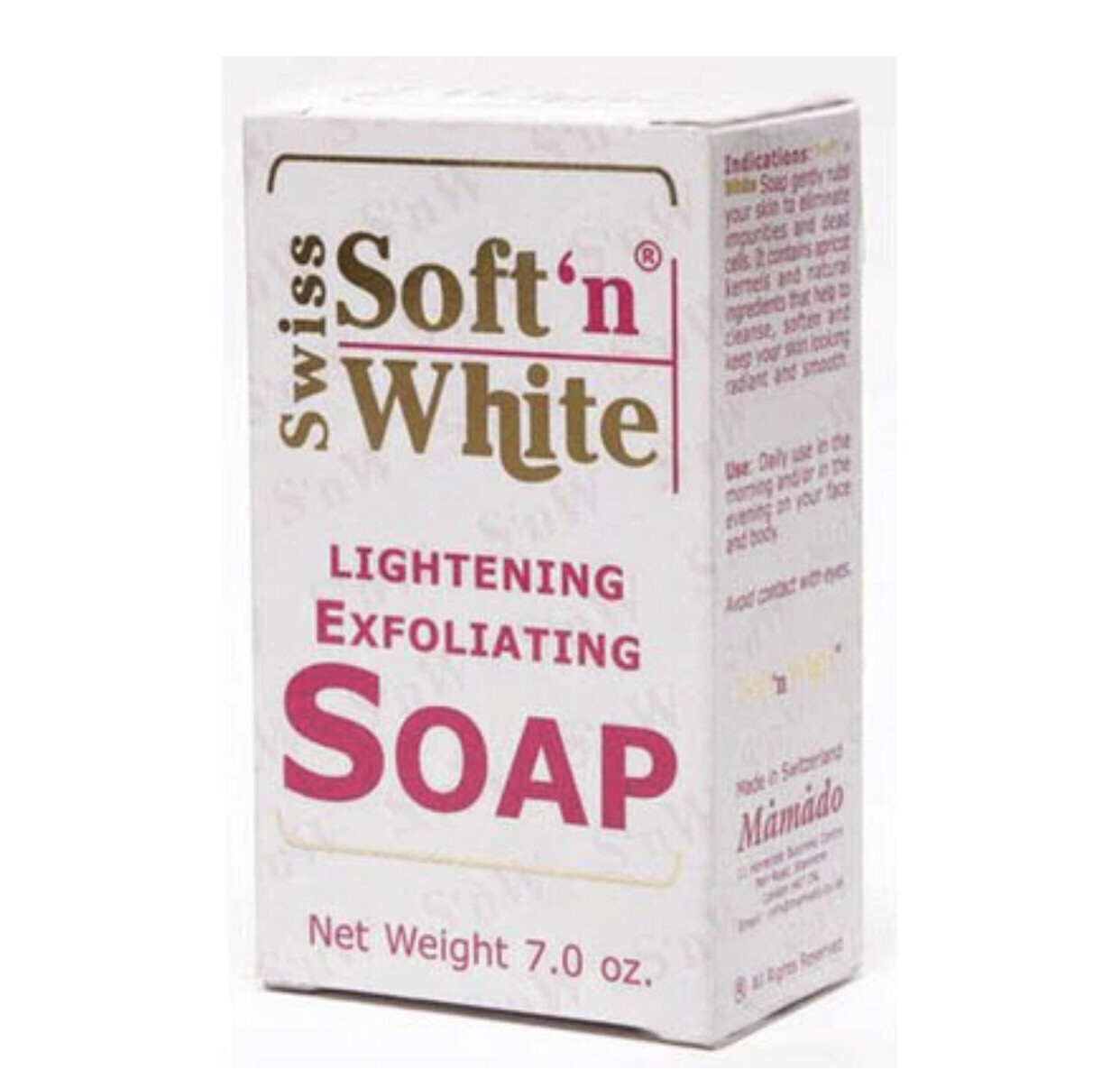 SWISS SOFTN WHITE ÉCLAIRCISSANT