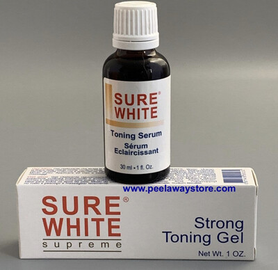 SURE WHITE TONING SERUM HUILE