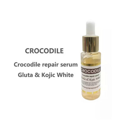 SERUM CROCODILE GLUTA KOJIC WHITE ANTI TÂCHE DE VISGE ET CORPS