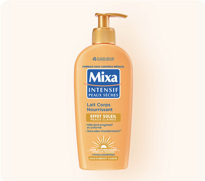 MIXA LAIT EFFET SOLEIL PAUX CLAIRE