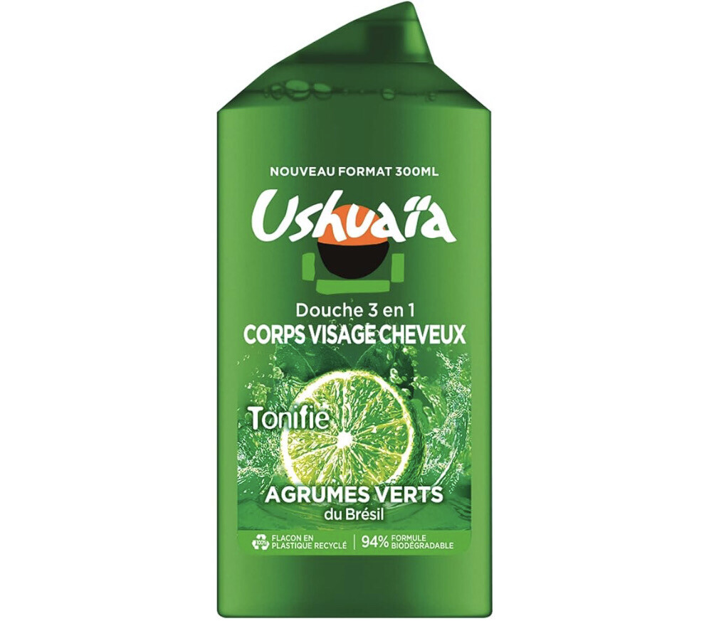 USHUAÏA TONIFIE AGRUMES VERTS DE BRÉSIL