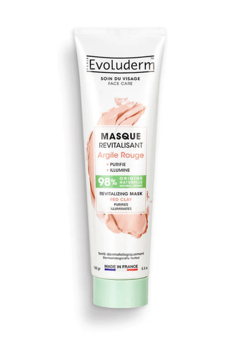 EVOLUDERM  MASQUE REVITALISANT ARGILE ROUGE