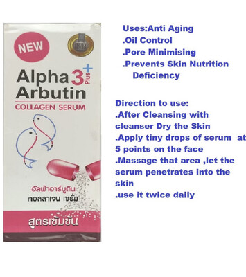 ALPHA ARBUTIN COLLAGEN SERUM