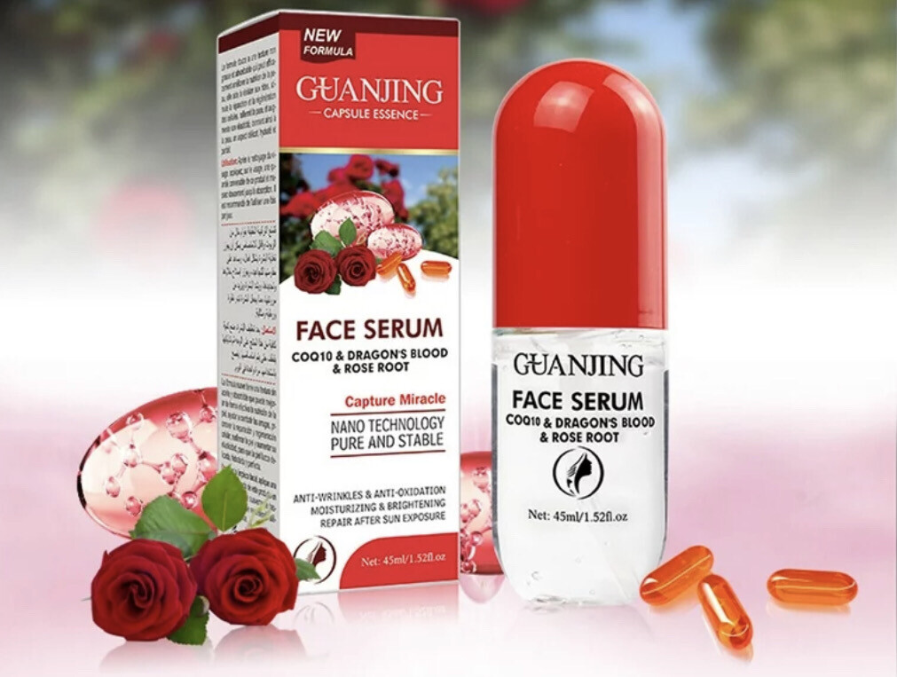 GUANJING FACE SÉRUM ROSE ROOT CAPTURE MIRACLE NANO TECHNOLOGY PURE AND STABLE