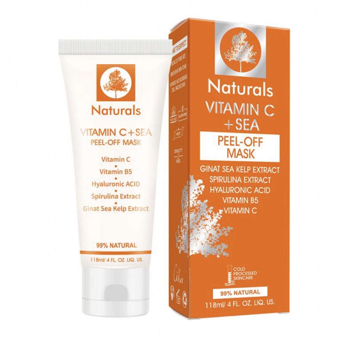 NATURALS VITAMIN C +SEA PEEL OFF MASK