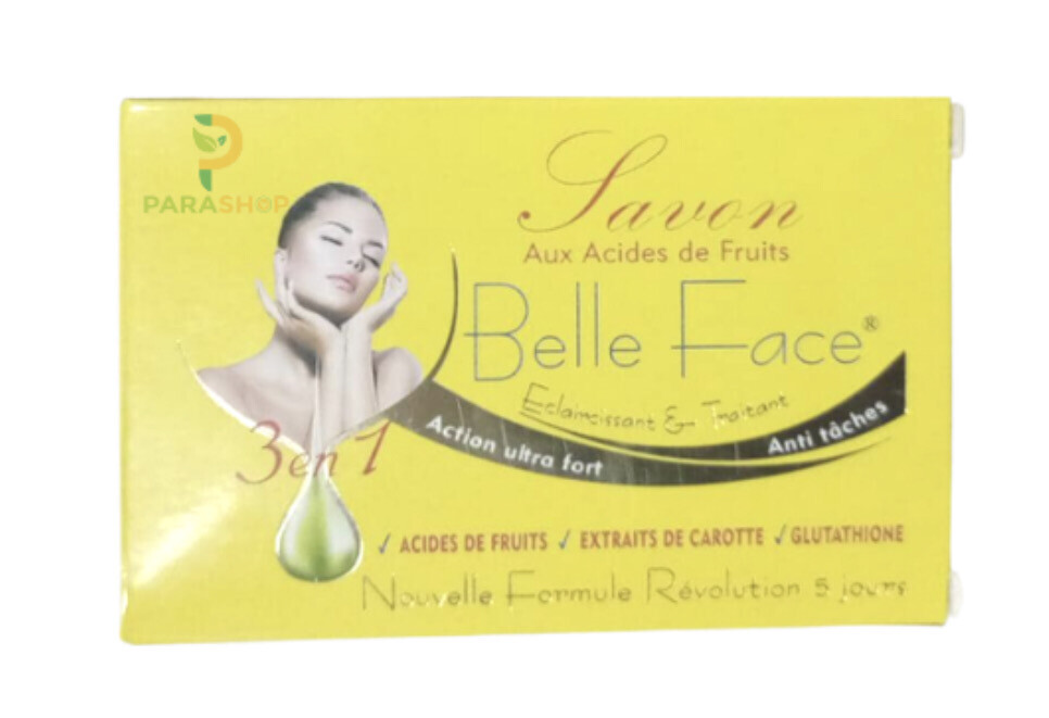 SAVON AUX ACIDES DE FRUITS BELLE FACE