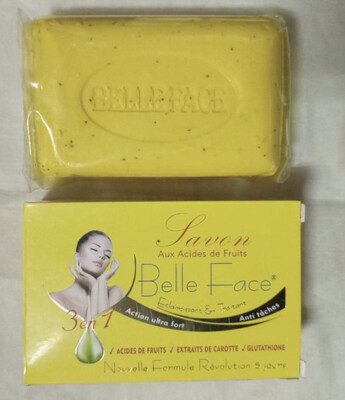SAVON AUX ACIDES DE FRUITS BELLE FACE