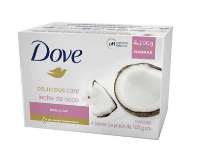 DOVE DELICOUS CARE LECHE DE COCO