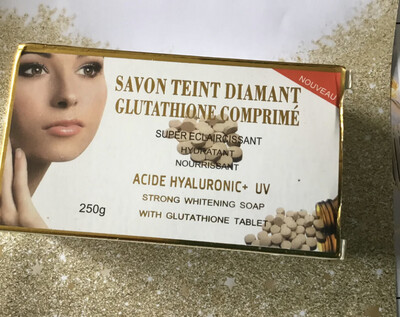 SAVON TEINT DIAMANT GLUTATHIONE COPRIMÉ