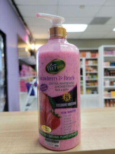 VEET GOLD STRAWBERRY AND PEACH GEL DOUCHE