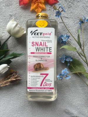 VEET GOLD SNAIL WHITE HUILE