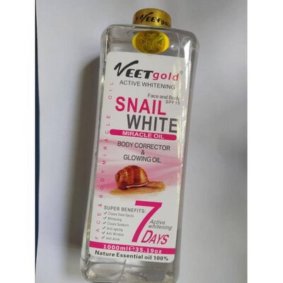 VEET GOLD SNAIL WHITE HUILE