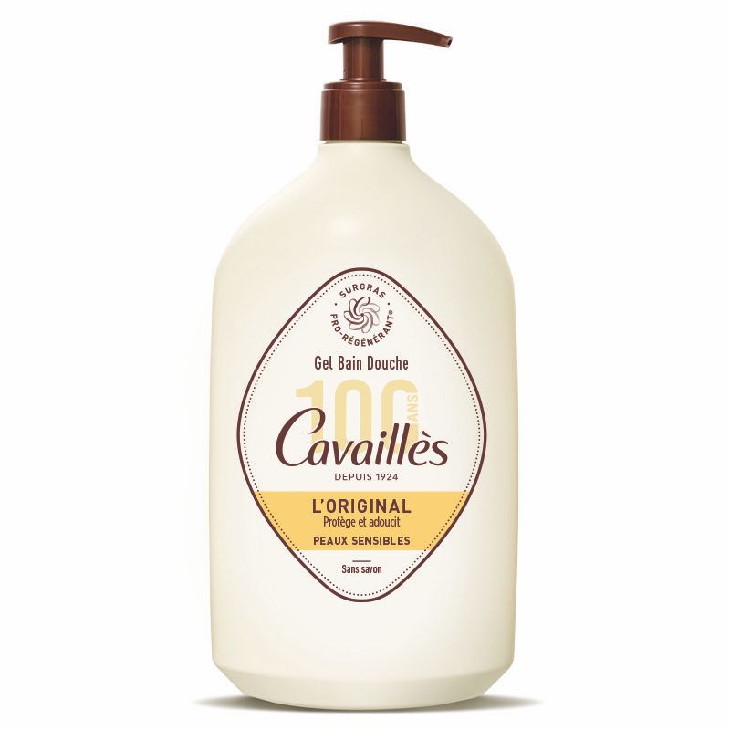 LAIT BAIN DOUCHE CAVAILLES L’ORIGINAL protège et adoucit peaux sensibles