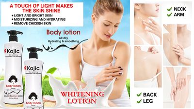 KOJIC SKIN LIGHTENING NATURAL SKIN CARE TREATEMENT hydrating &amp; smoothing