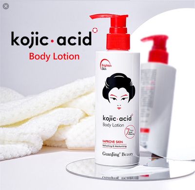 KOJIC ACID BODY LOTION IMPROVE SKIN