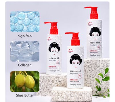KOJIC ACID BODY LOTION IMPROVE SKIN