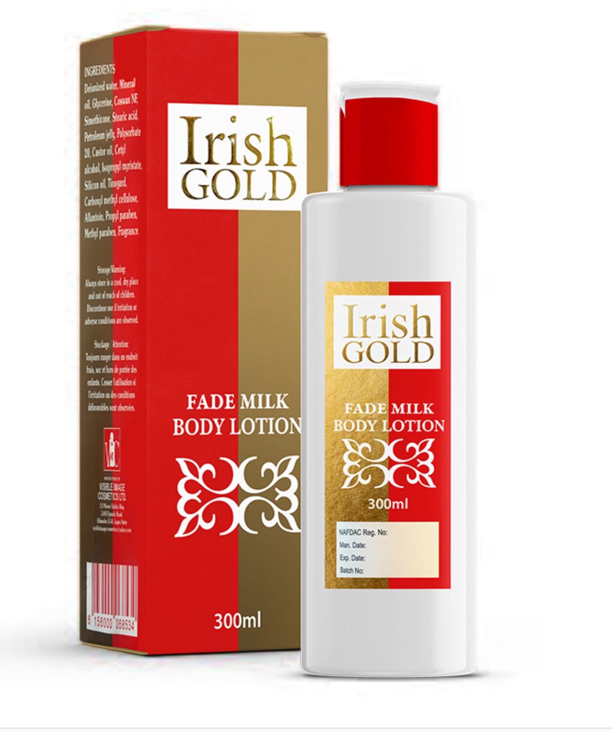 IRISH GOLD FADE MILK LAIT 300ml