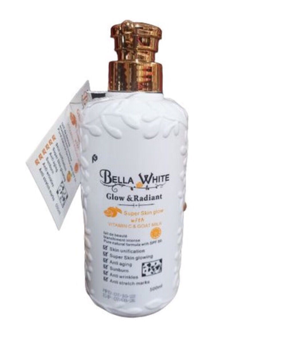 BELLA WHITE GLOW &amp; RADIANT LAIT