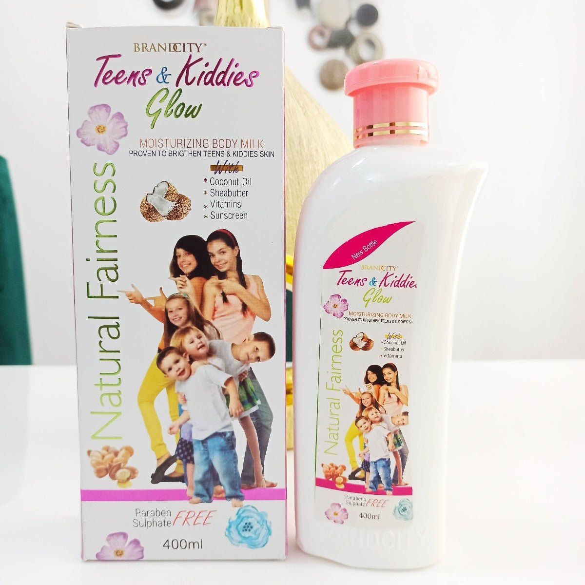 TEENS KIDDIES GLOW LAIT DE CORPS