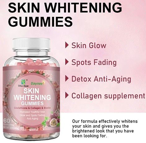 SKIN WHITENING GUMMIES COMPLEMENT ALIMENTAIRE