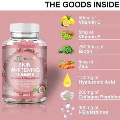 SKIN WHITENING GUMMIES COMPLEMENT ALIMENTAIRE