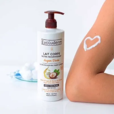 EVOLUDERM LAIT ARGAN DIVIN (lait corps)