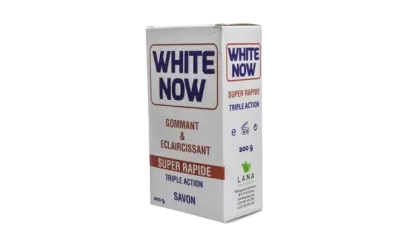 WHITE NOW SAVON