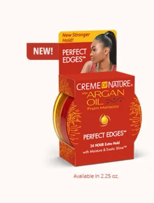 CREAM OF NATURE ARGAN HUILE (Perfect Edges gel Extra hold)