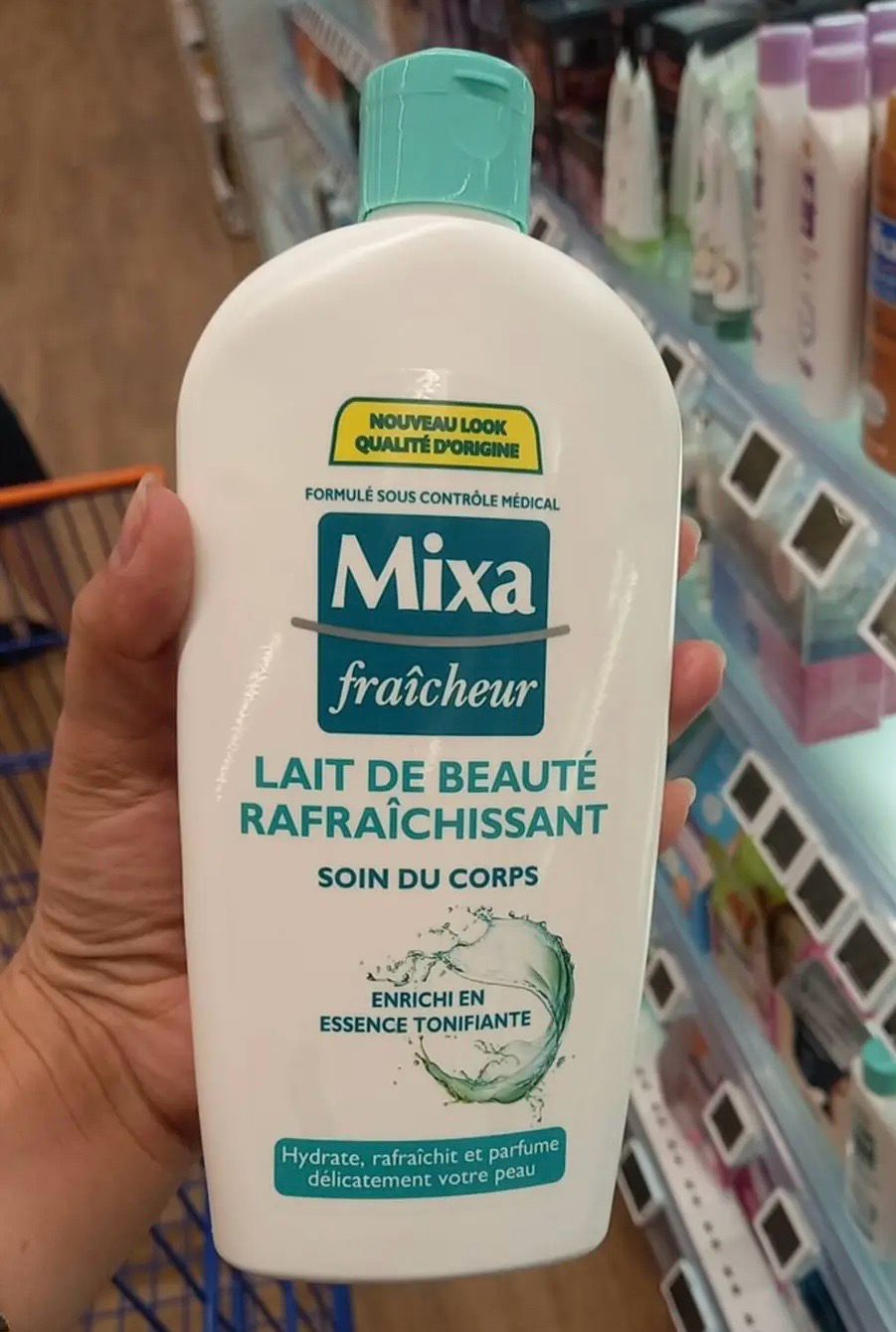 MIXA LAIT FRAÎCHEUR HYDRATANT