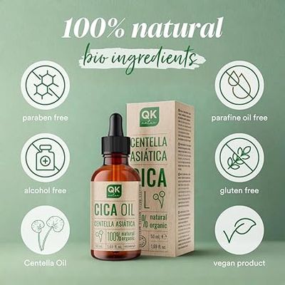 CENTELLA ASIATICA CICA OIL NATURAL ORGANIC