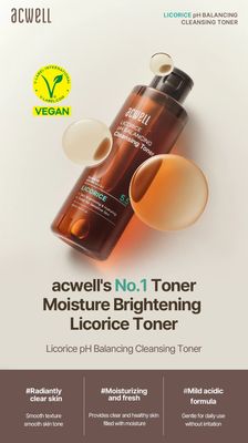ACWELL LICORICE PH TONER