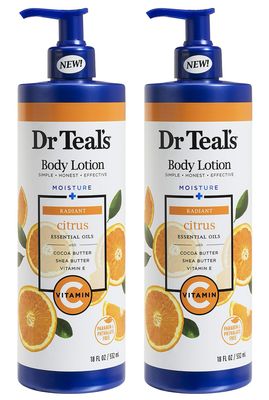 DR TEALS LAIT HLOW RADIANCE VITAMIN C CITRUS