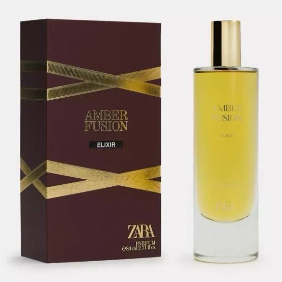 AMBER FUSION ELIXIR ZARA PARFUM