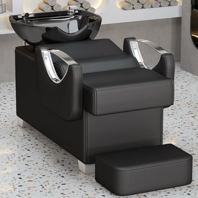 Bac à shampoo lave tête céramique fauteuil