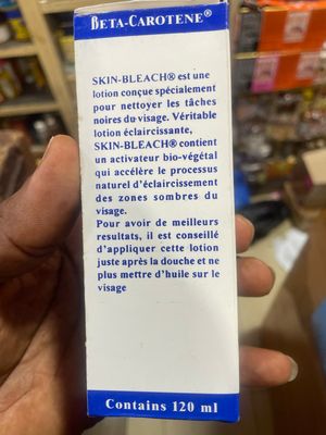BETA CAROTÈNE SKIN BLEACH LOTION