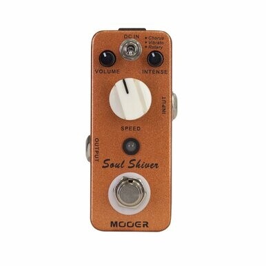 Mooer Soul Shiver Chorus/Vibrato Effects Pedal