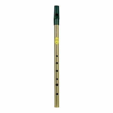 Feadog Tin Whistle Brass Key of D