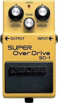 Boss SD1 Super Overdrive Effect Pedal