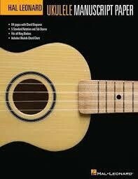 Manuscript Paper Ukulele