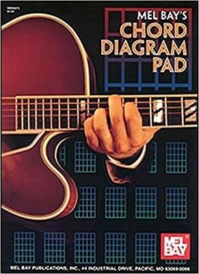 Mel Bay&#39;s Chord Diagram Pad