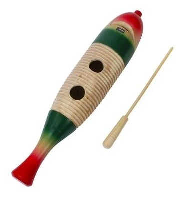 Guiro Wood Fish Shaped